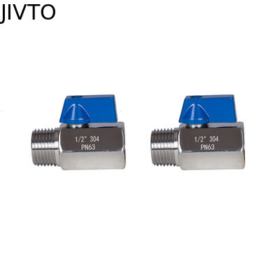 Stainless steel mini ball valve NPT or BSP ,male to female,shut off valve