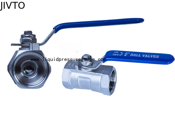 Industrial Instrument Manifold Valve 800psi 1PC Floating Ball Valve Standard Port