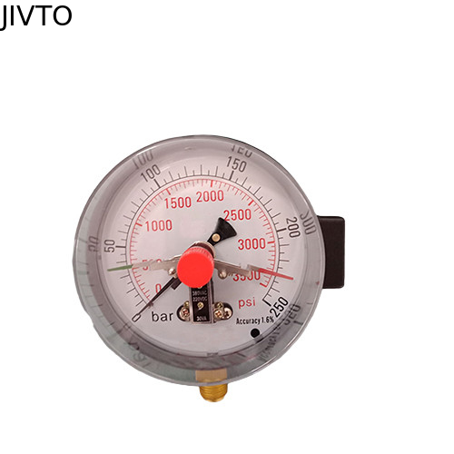 6'' 15cm 3800psi Stainless Steel Electric Contact Pressure Gauges 3/8 NPT