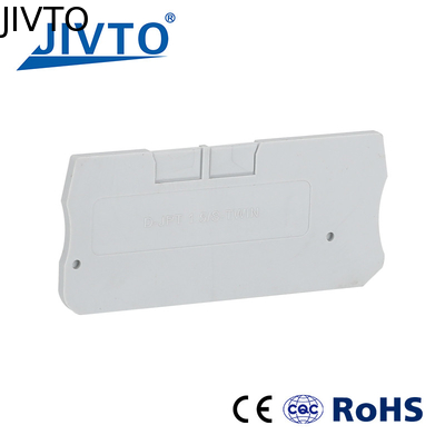 D-PT1.5-TW End Barrier Plate Untuk PT 1.5-TW Twin Wire Electrical Connector Din Rail Terminal Block Accessories End Cover